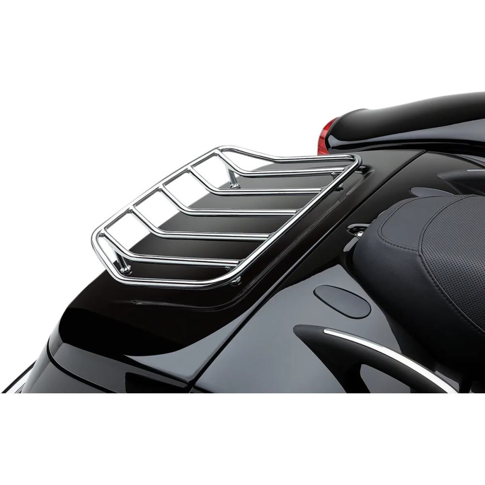 Freewheeler Luggage Rack — 45 cm (17-3/4") x 28 cm (11"), Chrome