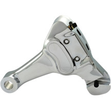 Calibrador de freno de 4 pistones cromado