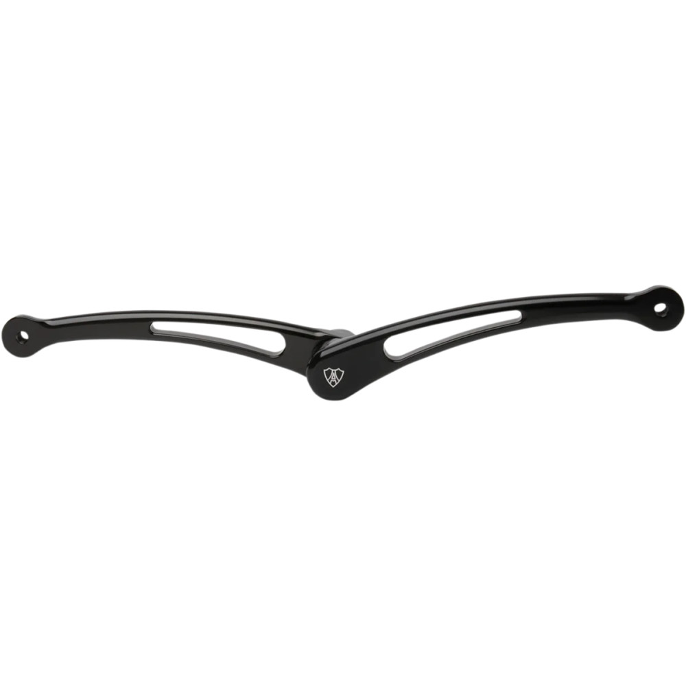 Palanca de cambio talón/punta — 25 mm (1") más larga, Negro