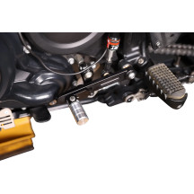 Palanca de cambios — punta plegable, anodizado negro