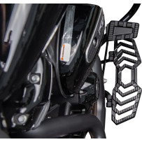 Pedal de freno — Negro anodizado, Aluminio macizo