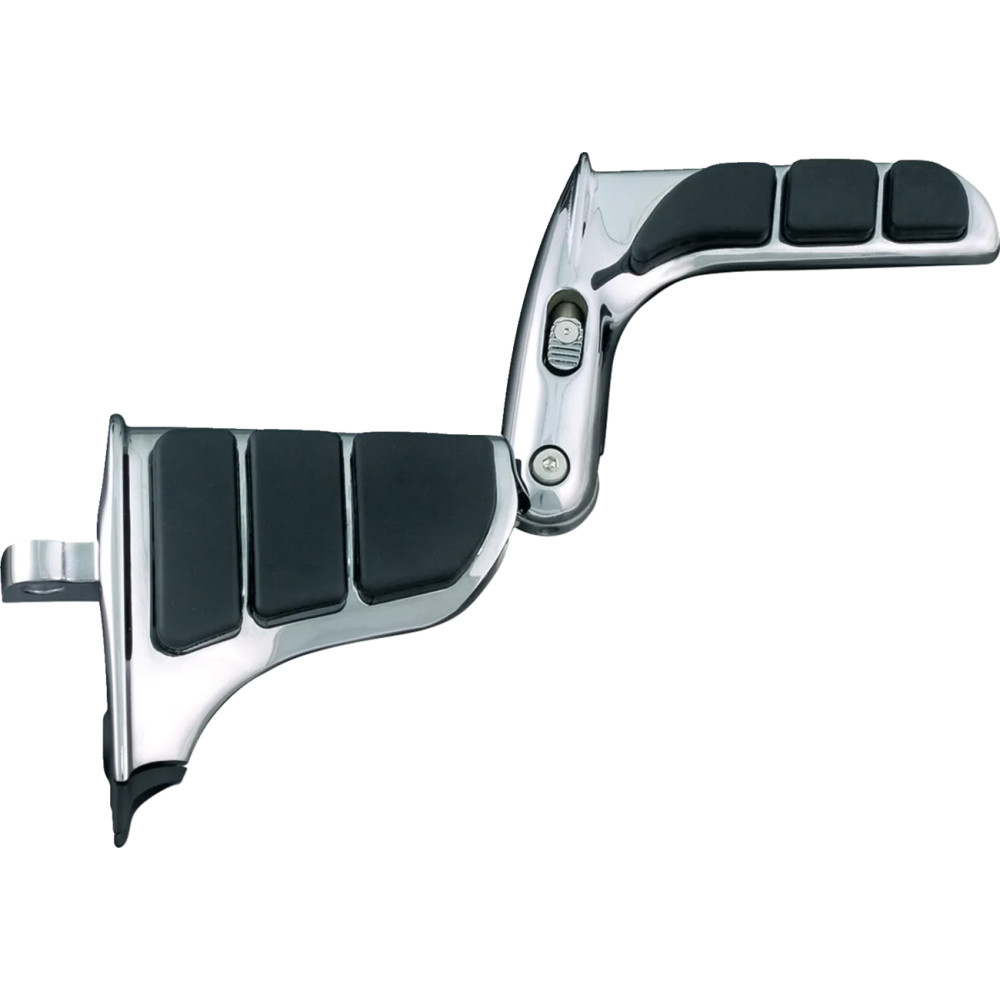 Swingwing Pegs — Pair, male mount, black, chrome
