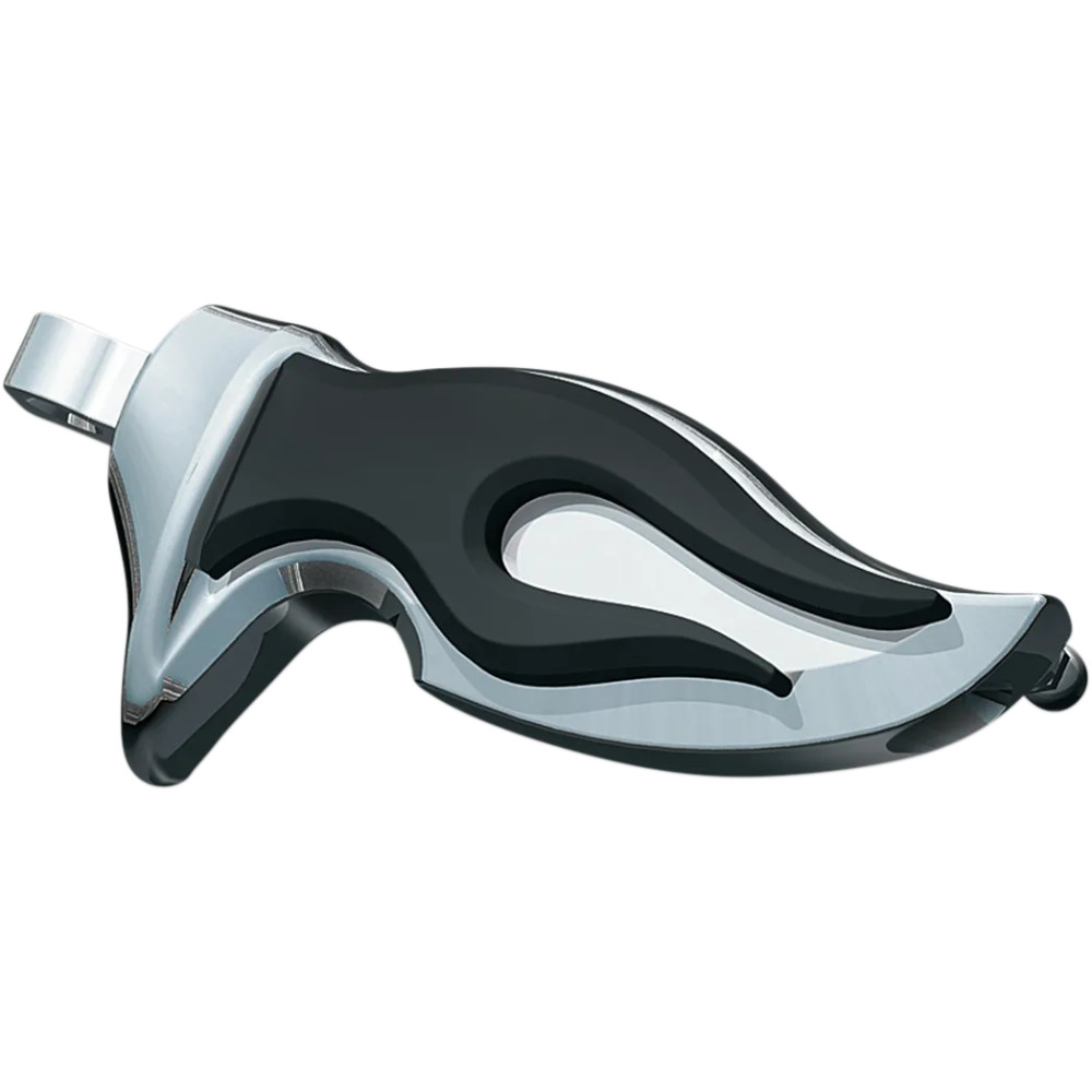 Flamin' Pegs — Driver, male mount, black, chrome Flamin' Pegs — Driver, male mount, black, chrome