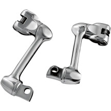 Offsets ajustables con bloqueo — 10 cm (4") ajustable, cromado