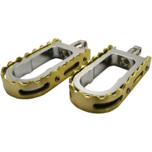 Reposapiés BMX — Montura macho, base de latón