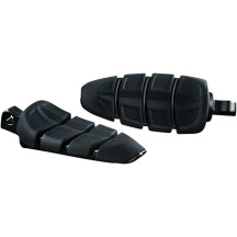 Kinetic™ Reposapiés — 130 mm (5-1/8") largo, 54 mm (2-1/8") ancho, Negro