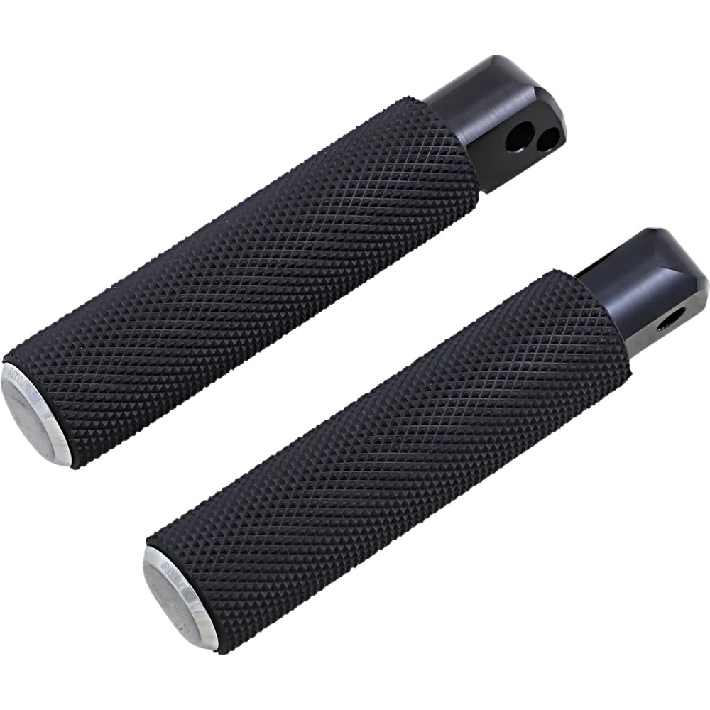 M-Eight Fusion Footpegs — Standard, Passenger, Black