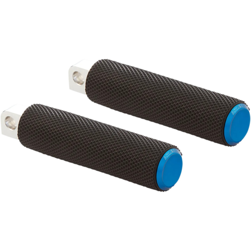 M-Eight Fusion Footpegs — Standard, Black, Blue M-Eight Fusion Footpegs — Standard, Black, Blue