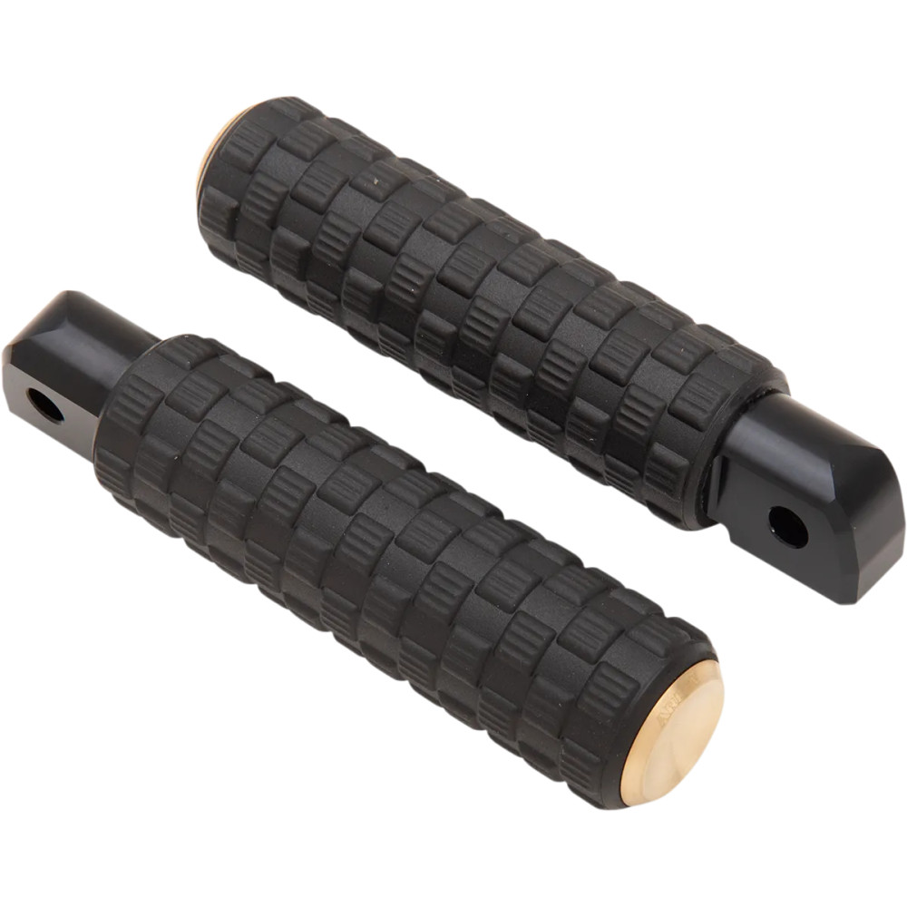 AirTrax Estriberas — 25 mm (1") más largas, negro, remate de latón