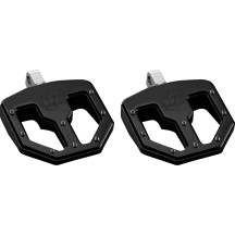 BMX V1 Estribo — 95 mm (3.75") cuadrado, montura macho, negro