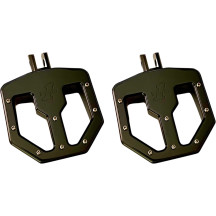 Estribos BMX Mini — 95 mm (3-3/4") de largo, montaje clevis