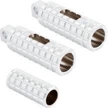 Cush Footpegs — Short, Chrome