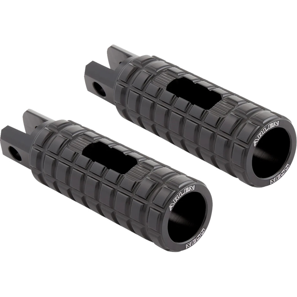 SpeedLiner Reposapiés — Montaje hembra, negro anodizado