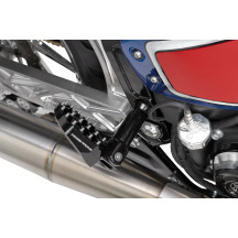 Footpegs — Wide, pair, black