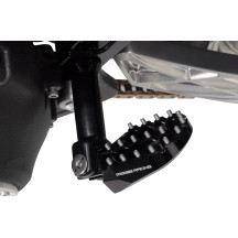 Footpegs — Wide, pair, black