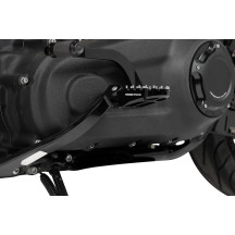 Footpegs — Wide, pair, black