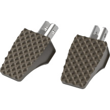 County Line Footpegs — 89 mm, 57 mm, Powder-coated bronze
