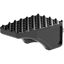 County Line Footpegs — rear, pair, black