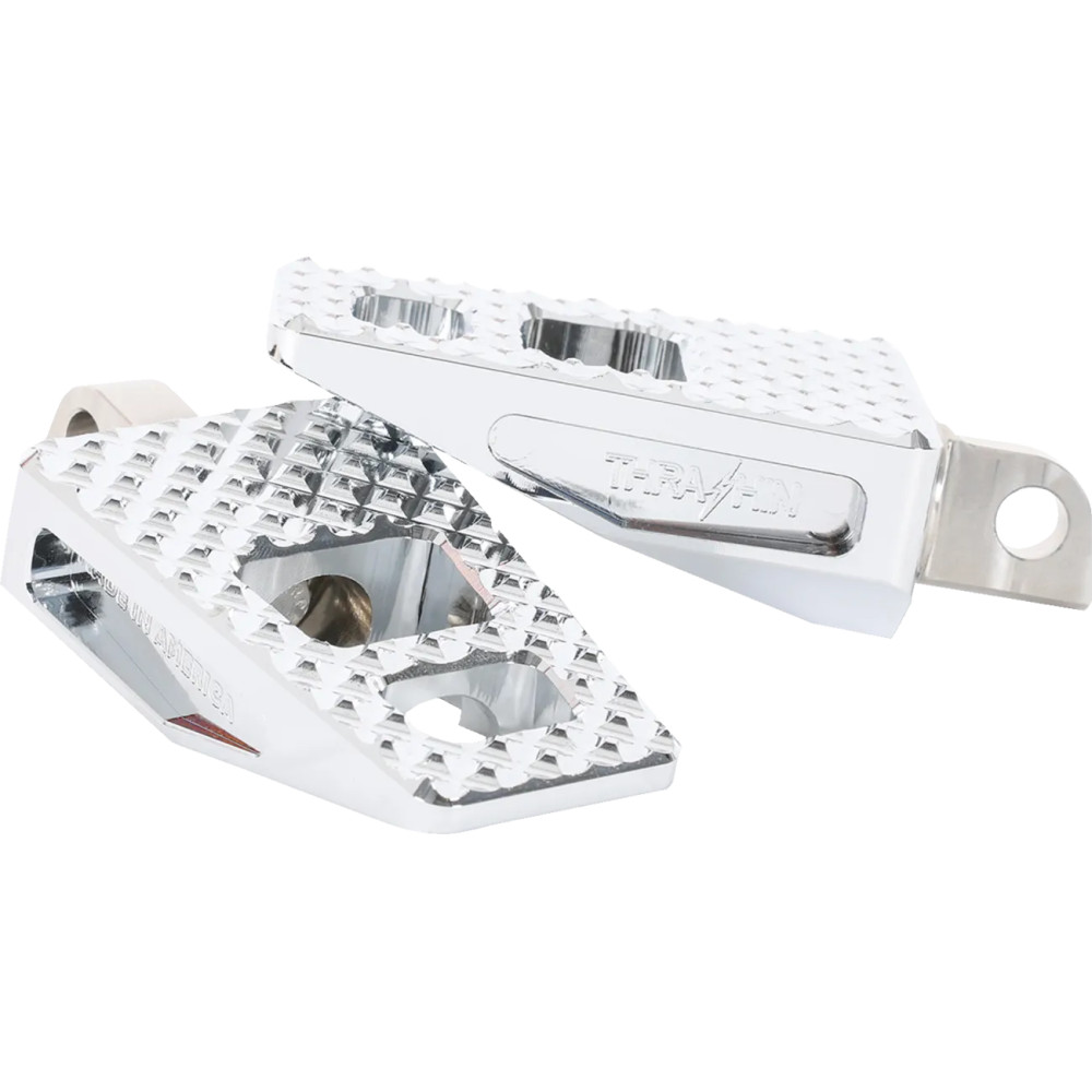 P-54 Pegs — 64 mm (2-1/2"), chrome, front/rear mount