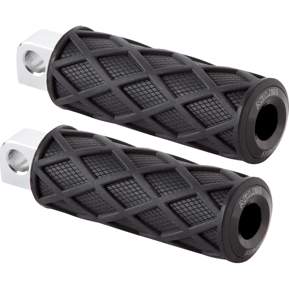 Reposapiés Diamond — 114 mm (4-1/2\"), Montaje macho, Negro