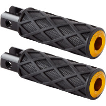 Diamond Reposapiés — 114 mm (4,5 in), montaje macho, Negro