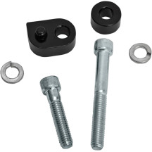 Kit de extensión para reposapiés — Floorboard, Negro, Plata