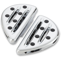 Deep Cut Floorboards — 18 cm (7"), 25 mm (1"), 10 cm (4"), Black, Chrome