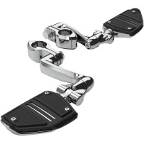 Mini Twin Rail Boards — Black, Chrome