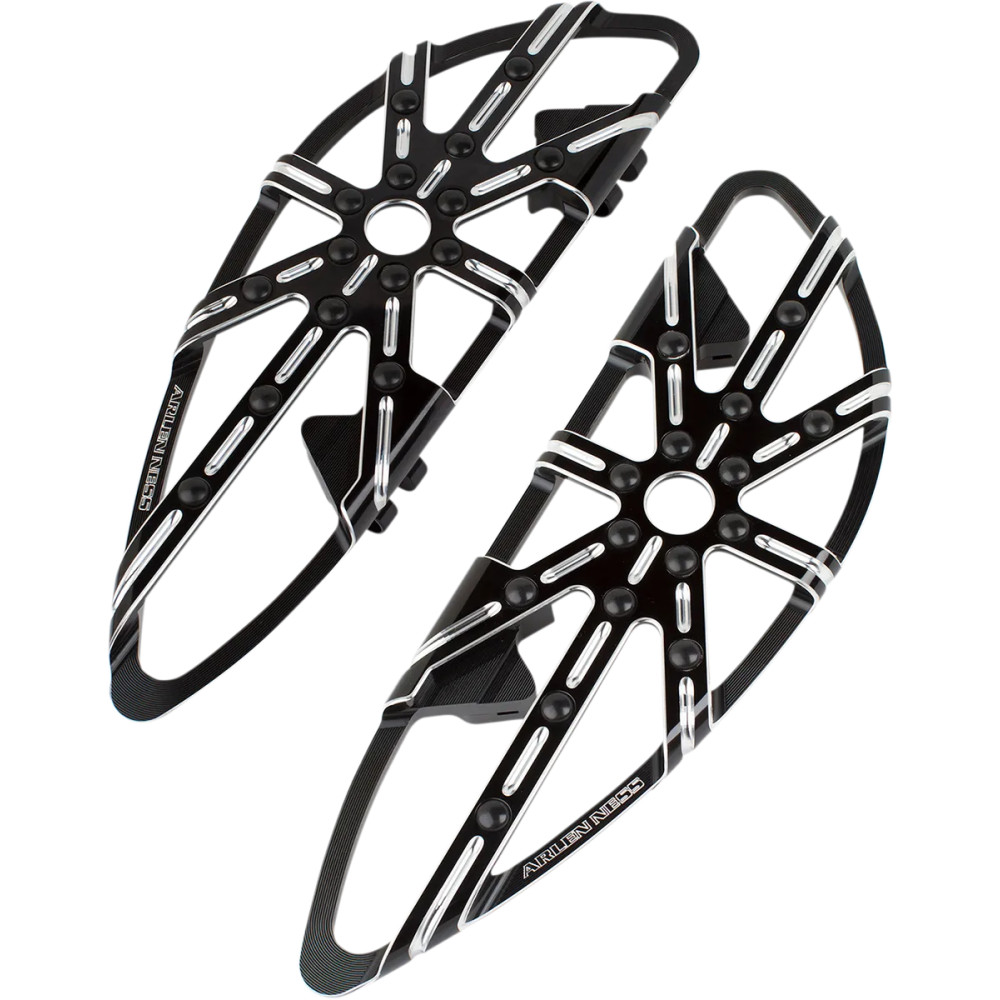 10 Gauge Floorboards — 18", 1", 5-3/4", Black anodized, Driver