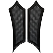 Reposapiés Instigator extendidos — conductor +2.5" del./tras., pasajero +1.56" del./tras., +0.75" más ancho, negro