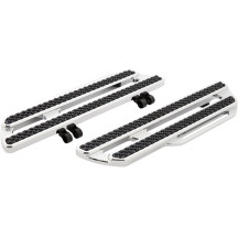 Method Driver Floorboards — 18" x 5-3/4" x 1", Negro, Cromado