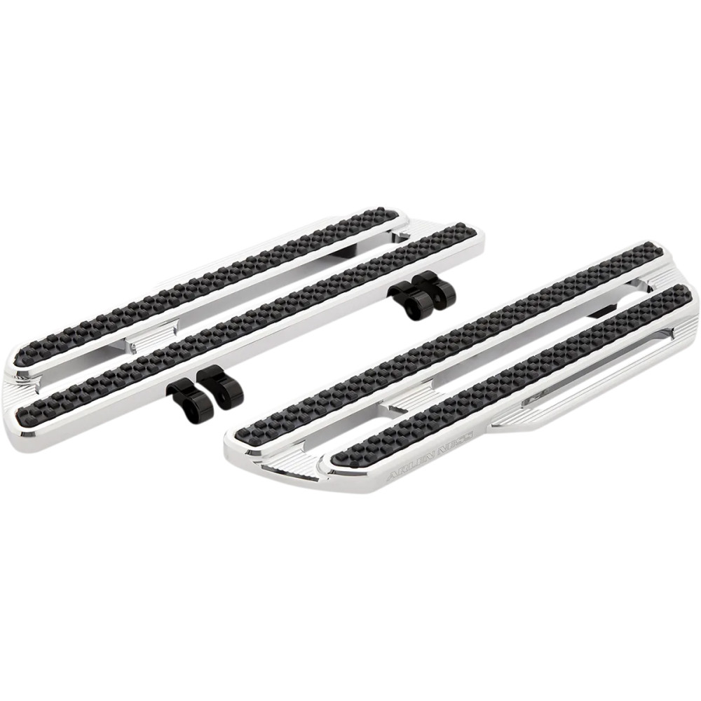 Method Driver Floorboards — 18" x 5-3/4" x 1", Negro, Cromado