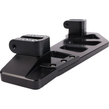 Extensiones de reposapiés — 30,48 mm (1-1/5") de longitud, negro anodizado