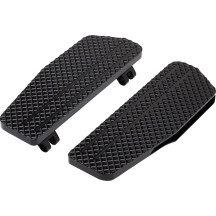 County Line Reposapiés — 29,21 cm x 10,16 cm, para baggers (incluye Dyna Switchback), negro anodizado