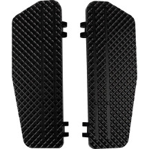 County Line Reposapiés — 29,21 cm x 10,16 cm, para baggers (incluye Dyna Switchback), negro anodizado