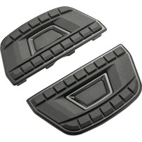 Chicane™ Floorboard Inserts — Passenger, Black
