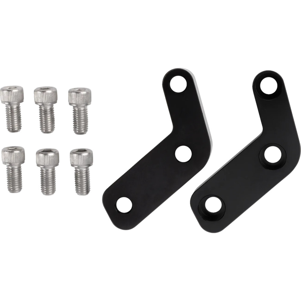 Almohadilla de desgaste para estriberas — Negro anodizado, V2
