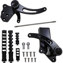 Forward Controls — -25.4 mm (-1") rearward, Black