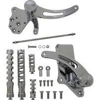 Forward Controls — -25.4 mm (-1") rearward, Chrome