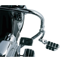 Longhorn Offset Dually Highway Pegs — 32 mm (1-1/4") clamp, adjustable offset