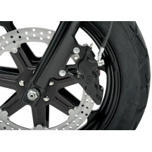 Six-Piston Differential-Bore Front Caliper