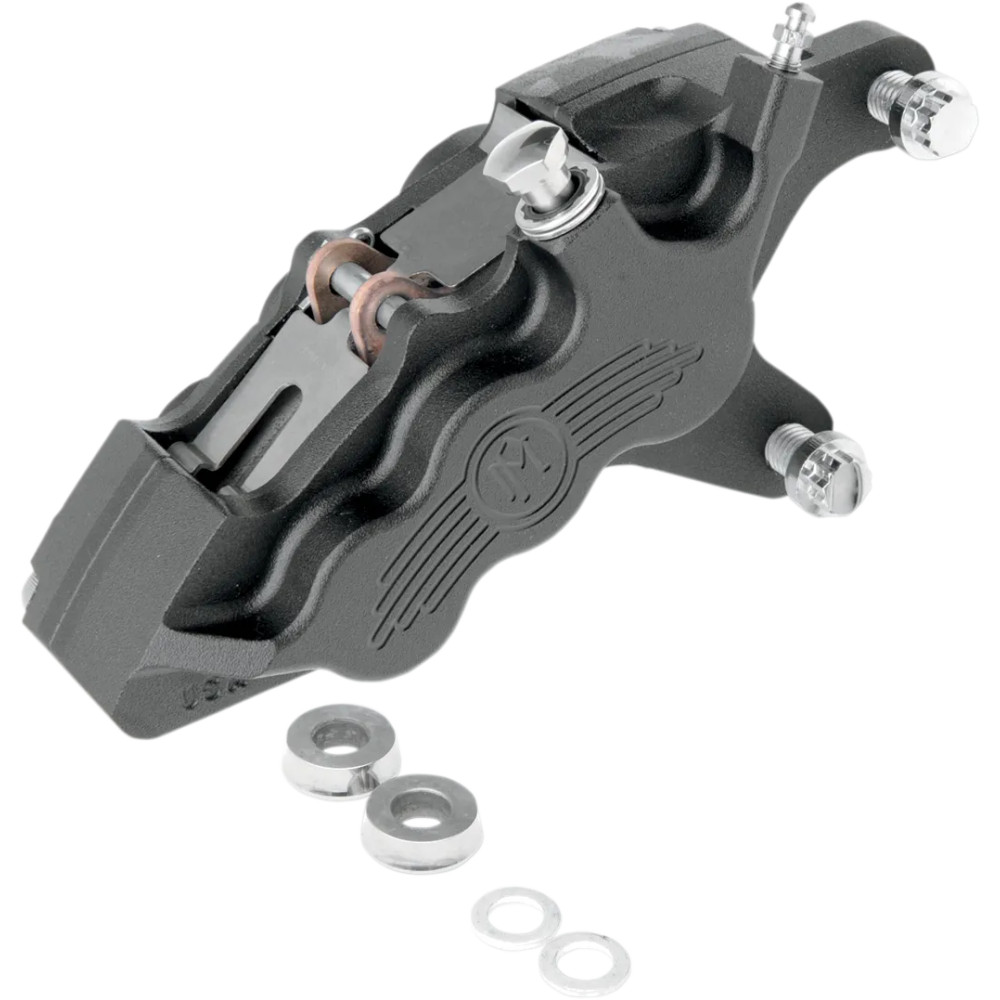 Six-Piston Differential-Bore Front Caliper