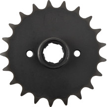 Piñón del eje principal de transmisión — cadena 530, 21 dientes, sin acabado