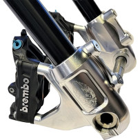 Soporte de pinza radial — Radial, par, negro