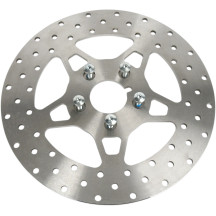 Rotor de freno delantero de acero inoxidable serie FSD para Big Twins