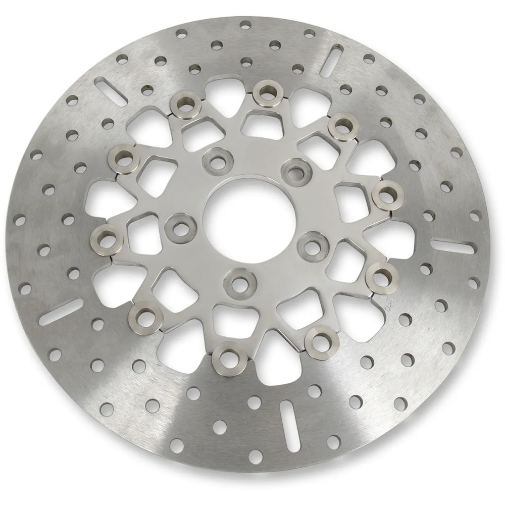 Rotor de freno trasero de acero inoxidable personalizado