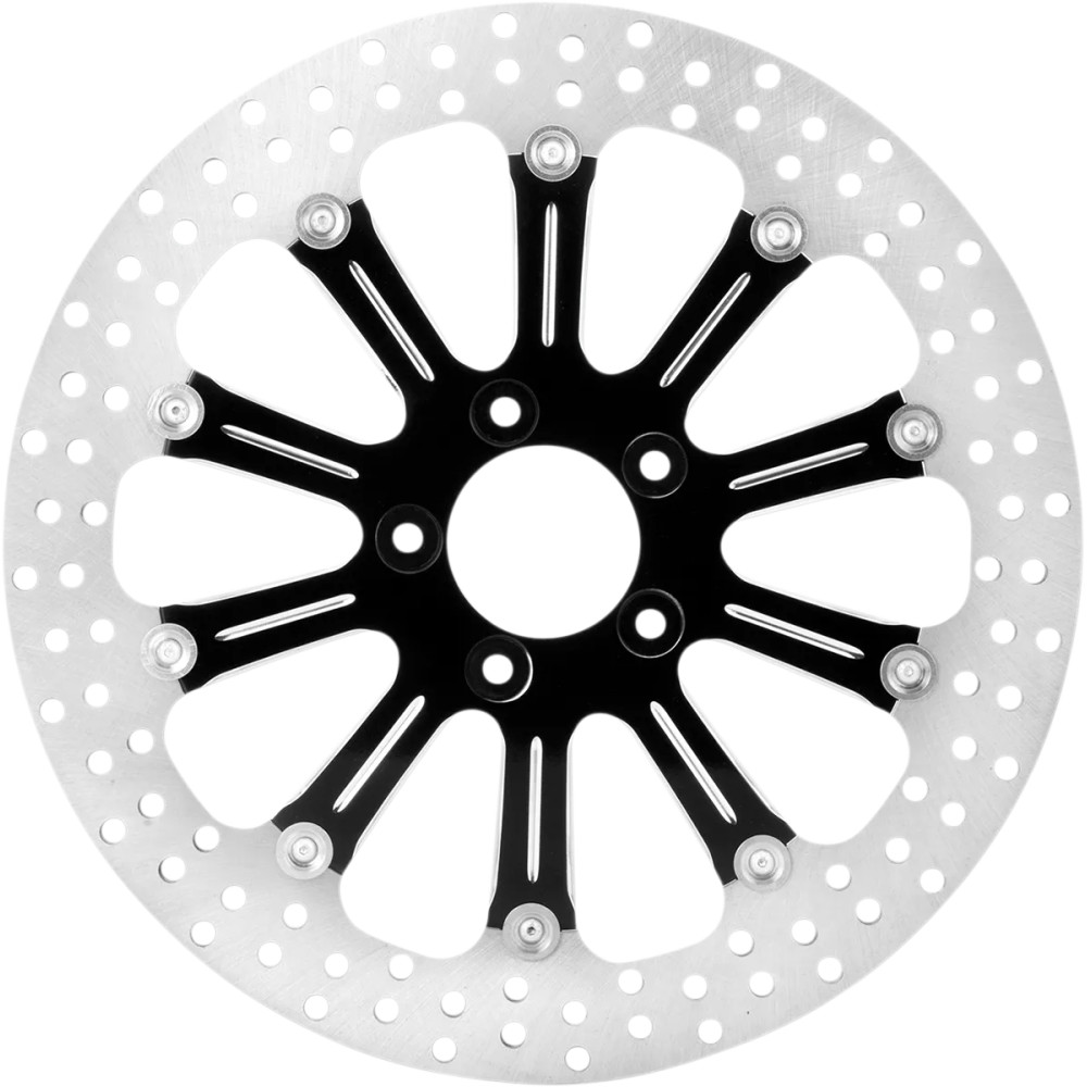 Rotor de freno de dos piezas