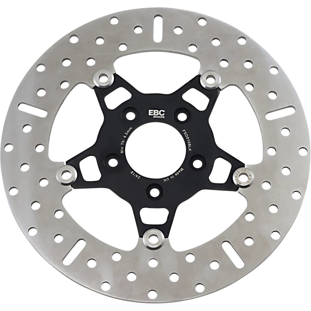 Rotor de freno delantero de acero inoxidable serie FSD para Big Twins