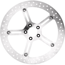 Kit de rotor flotante Big Brake — 381 mm (15\") Rotor de dos piezas (flotante), Plateado