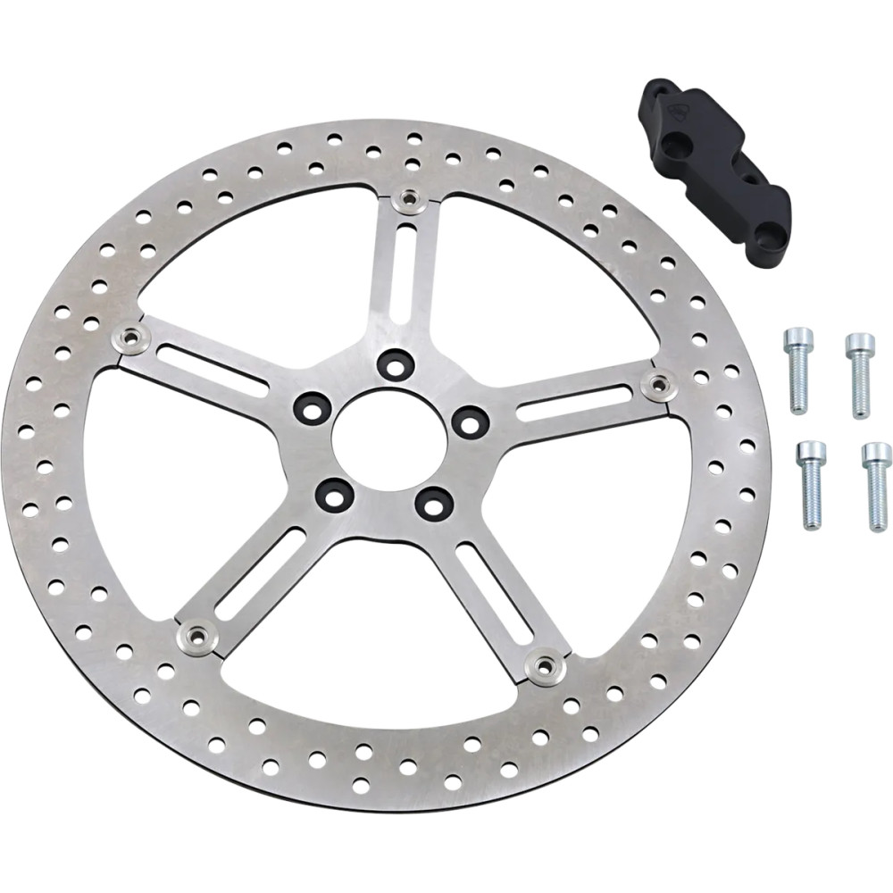 Big Brake Floating Rotor Kit — 381 mm (15\") , Silver